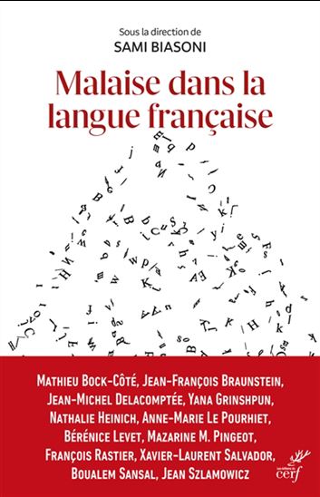 Malaise dans la langue française - COLLECTIF