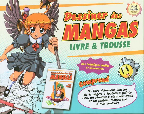 Dessiner des mangas : livre et trousse - COLLECTIF