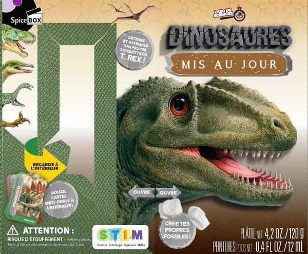 Labo de sciences Dinosaures - COLLECTIF