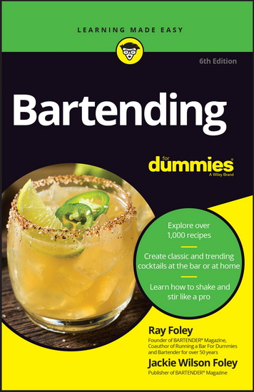 Bartending For Dummies - RAY FOLEY