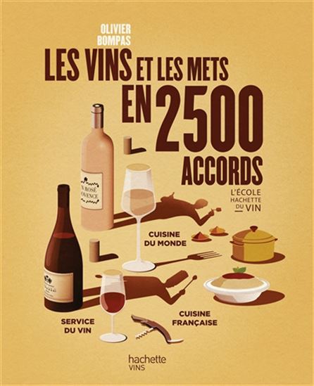 Le Vin en 2500 accords - OLIVIER BOMPAS