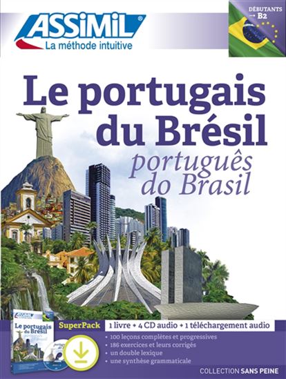 Le Portugais du Brésil : pack audio : 1 livre + 4 CD audio - JULIANA GRAZINI DOS SANTOS - MO HALLBERG