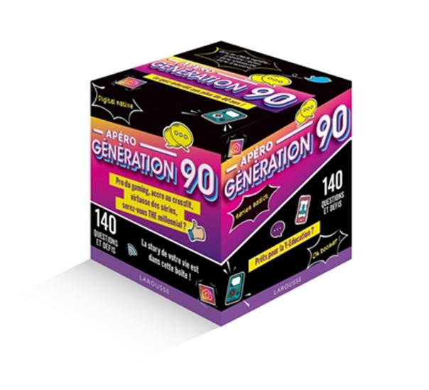 Apéro génération 90 : le quiz interdit aux plus de 40 ans ! Cof. N. éd. - COLLECTIF
