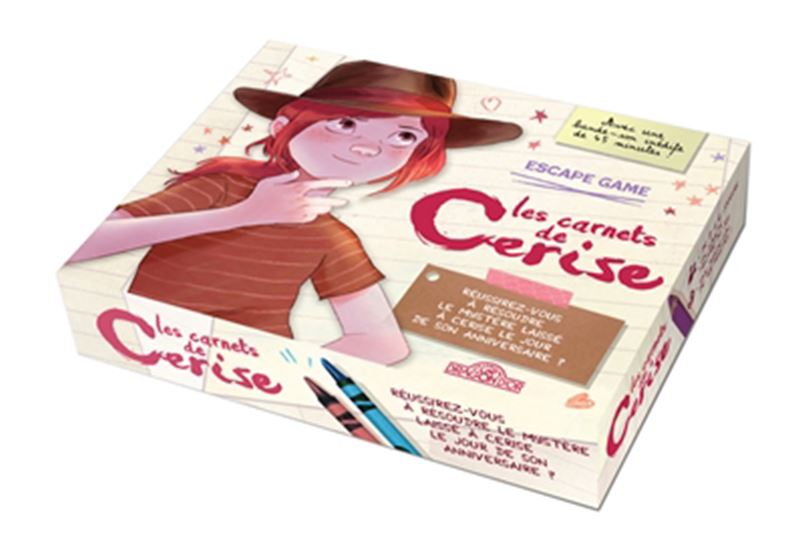 Les Carnets de Cerise : escape box Cof. - COLLECTIF