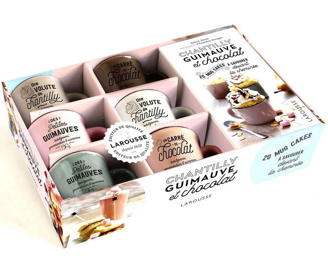 Chantilly, guimauve et chocolat : 20 mug cakes à savourer devant la cheminée Cof. N. éd. - NOÉMIE STROUK - AMANDINE HONEGGER