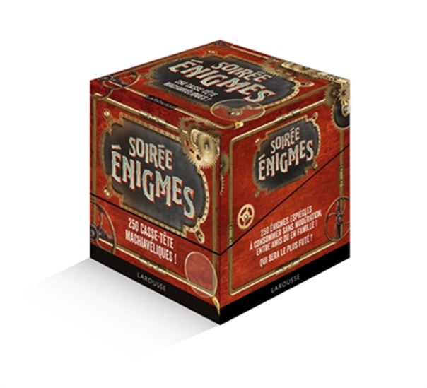Soirée énigmes : 250 casse-tête machiavéliques ! Cof. N. éd. - JACK GUICHARD - FLORENCE