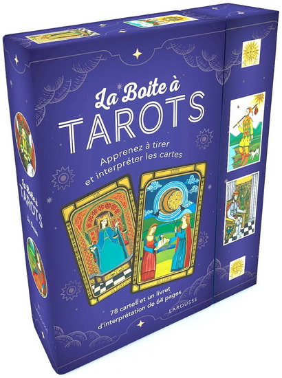 La Boîte à tarots : apprenez à tirer et interpréter les cartes Cof. - LIZ DEAN - MELISSA LAUNAY