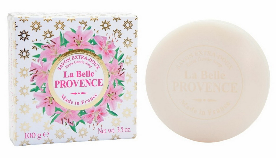 Savon rond La Belle Provence Lys 100g