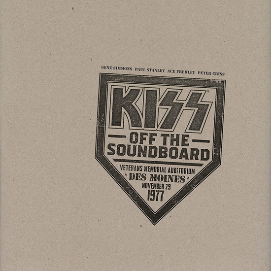 Off The Soundboard - Des Moines Nov 29, 1977 (2 Vinyle) - KISS