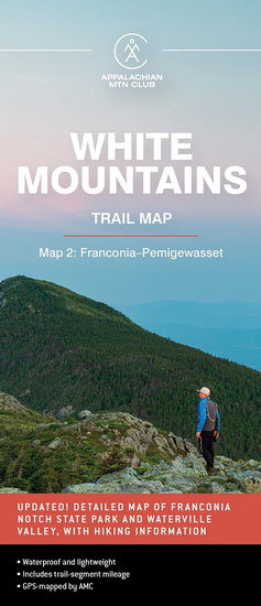 AMC White Mountains Trail Map 2: Franconia–Pemigewasset - COLLECTIF