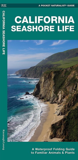 California Seashore Life: A Waterproof Folding Guide to Familiar Animals & Plants - COLLECTIF