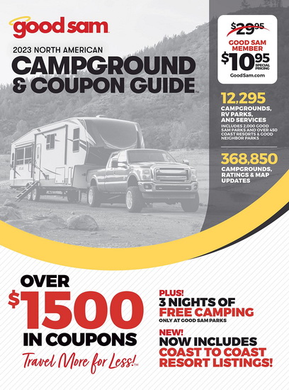 2023 GOOD SAM CAMPGROUND COUPON 88ED - COLLECTIF