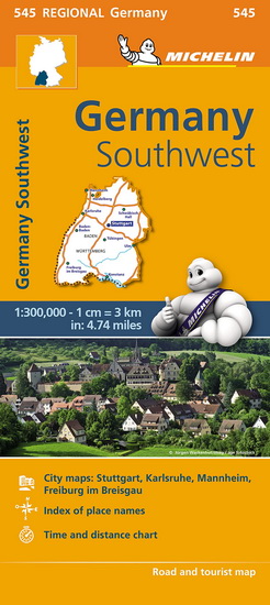 MMAP GERMANY SOUTHWEST MAP 545 11 ED - COLLECTIF