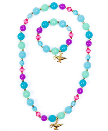 Ensemble bracelet et collier princesse Moyen-Orient