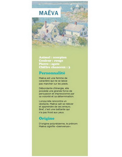 Signet prénom Maëva