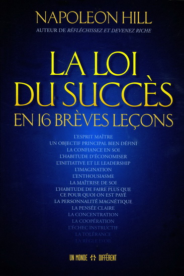 La Loi du succès en 16 brèves leçons - NAPOLEON HILL