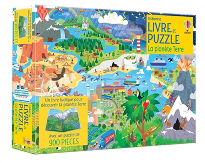 La Planète Terre : livre et puzzle - SAM SMITH - FERMIN SOLIS