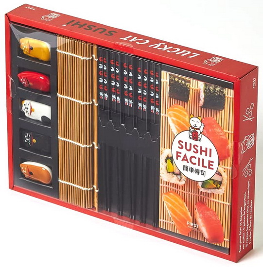 Lucky cat sushi 3e éd. Cof. - MARIE CHEMORIN