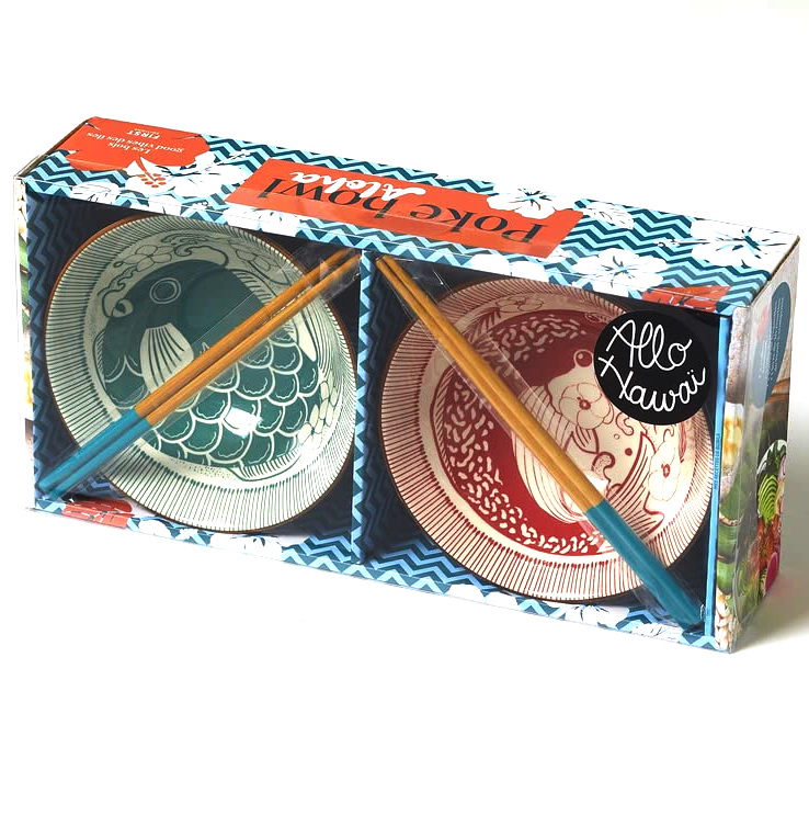Coffret poke bowl Cof. - COLLECTIF