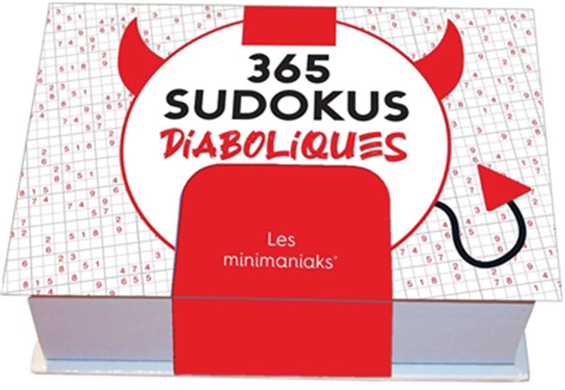 365 sudokus diaboliques - COLLECTIF