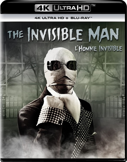 The Invisible Man (4K + Blu-ray) - JAMES WHALE