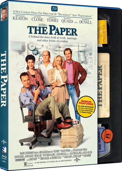 The Paper (Retro VHS) (Blu-ray) - RON HOWARD
