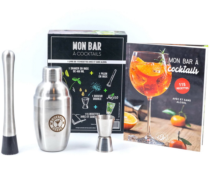 Mon bar à cocktails avec et sans alcool Cof. - COLLECTIF