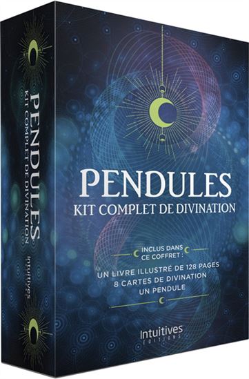 Pendule : kit complet de divination Cof. - ROBERTO GADINI