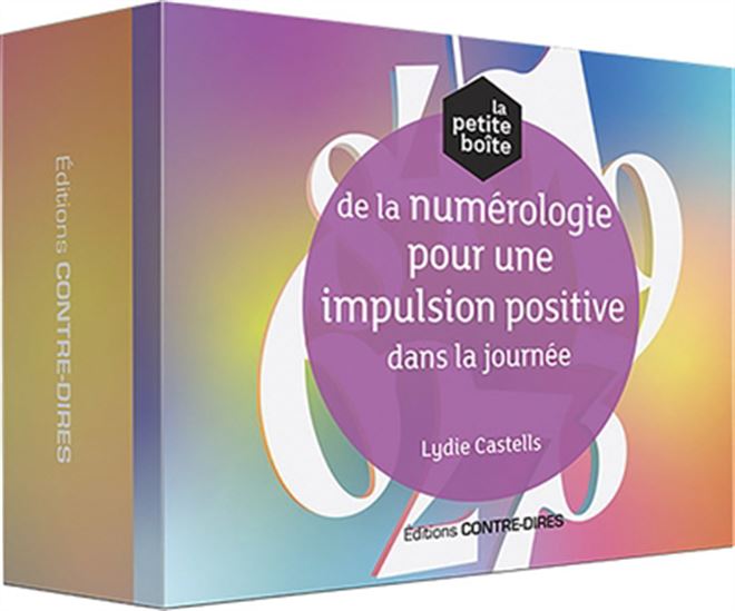 La Petite boîte de la numérologie pour une impulsion positive dans ma journée - LYDIE CASTELLS
