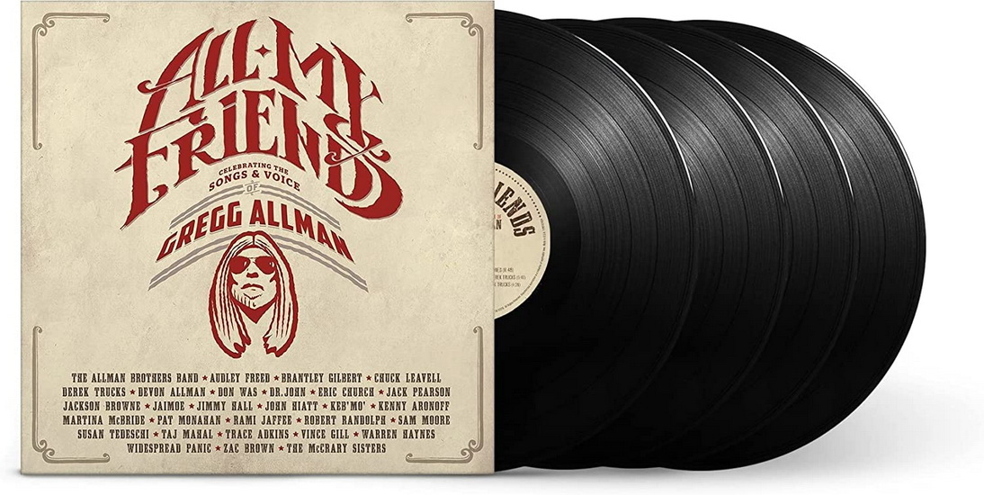 All My Friends: Celebrating The Songs & Voice of Gregg Allman (4 Vinyl) - COMPILATION
