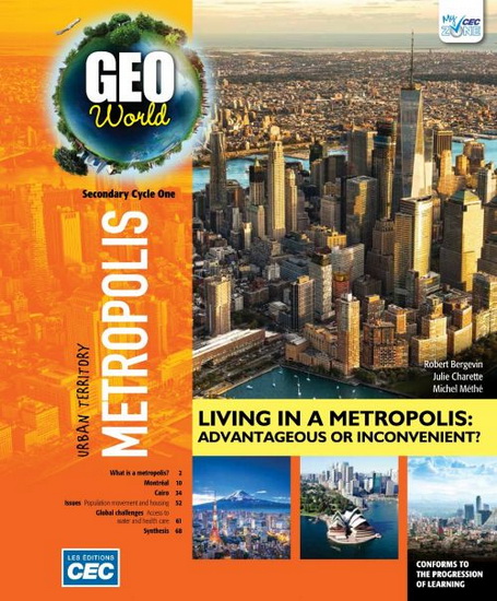 Geo World Secondary 1 - Student's Pack A, print version + Student access, Web 1 year - COLLECTIF