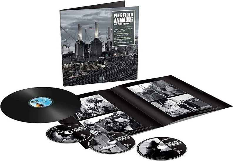 Animals (2018 Remix)(Deluxe Box Set)(Vinyle + CD + Blu-ray & DVD Audio) - PINK FLOYD