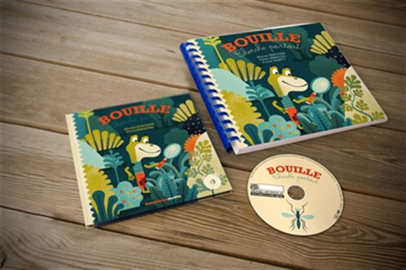 Bouille cherche partout (Livre CD + braille et gros caractères) - MURIEL ZÜRCHER - GWEN KERAVAL