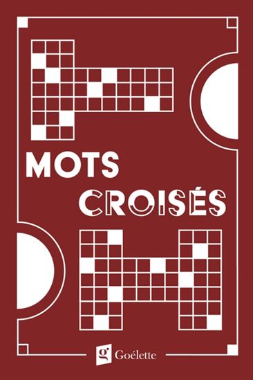 Jeux luxueux mots croisés - COLLECTIF