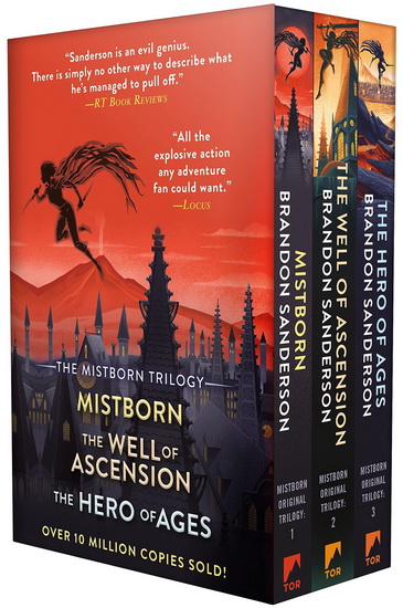 Mistborn Trilogy TPB Boxed Set: Mistborn, The Well of Ascension, The Hero of Ages - BRANDON SANDERSON