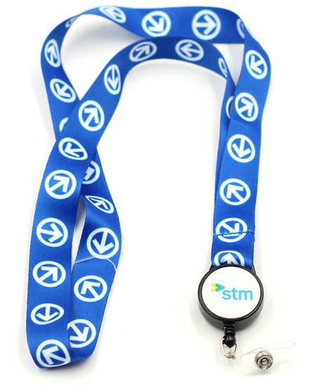 Cordon avec bobine rect. - Logo du métro