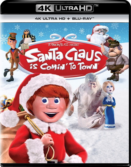 Santa Claus is Comin to Town (4K + Blu-ray) - JULES BASS