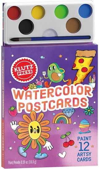 Watercolor Postcards - COLLECTIF