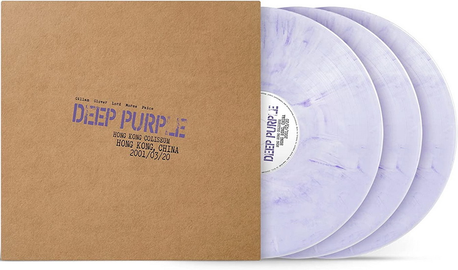 Live In Hong Kong (Éd. Limitée)(3 Vinyle - Mauve Marbré) - DEEP PURPLE