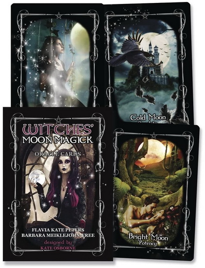 Witches&#39; Moon Magick Oracle - BARBARA MEIKLEJOHN-FREE - FLAVIA PETERS