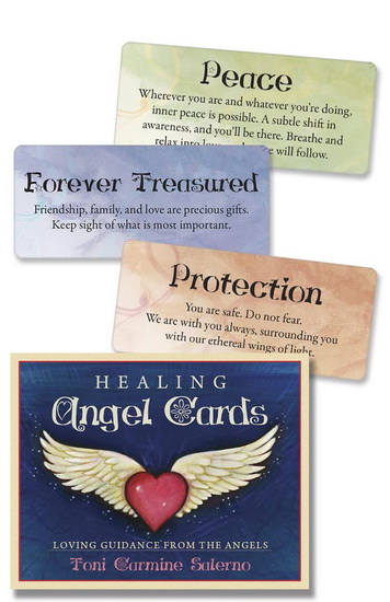 Healing Angel Cards New Edition - TONI CARMINE SALERNO