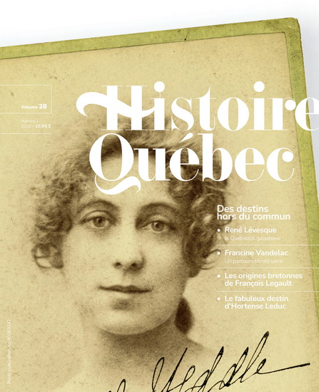Histoire Québec V.28/1 Portraits et familles - COLLECTIF
