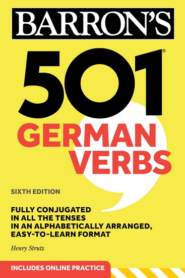 501 German Verbs - HENRY STRUTZ