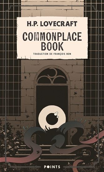 Commonplace book Éd. bilingue - H P LOVECRAFT