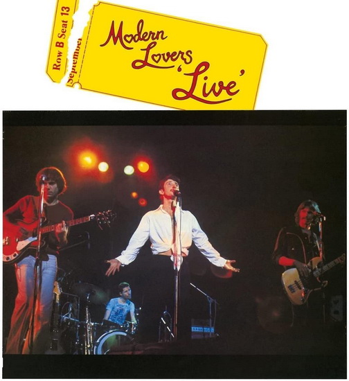 Modern Lovers 'Live' (Vinyle) - JONATHAN RICHMAN & THE MODERN LOVERS