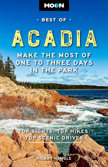 Moon Best of Acadia National Park - HILARY NANGLE