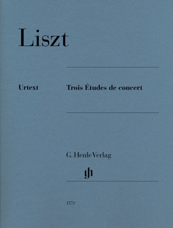 Trois Études De Concert (Piano) Édition Révisée - FRANZ LISZT