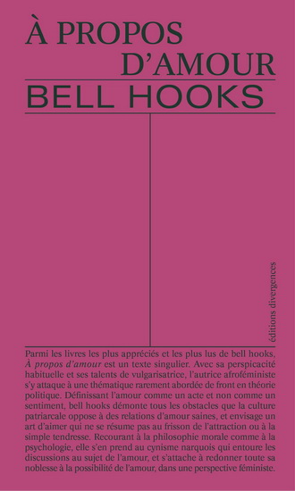 À propos d&#39;amour - BELL HOOKS