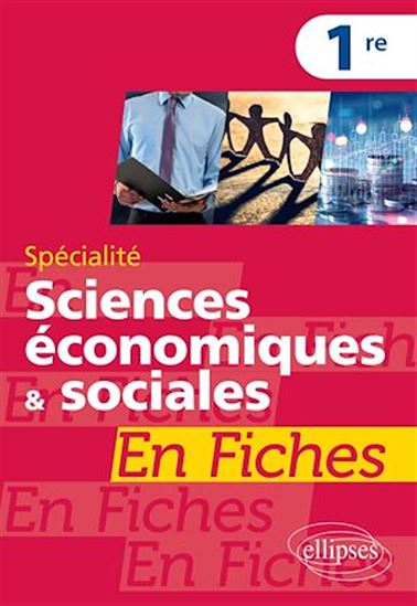 Spécialité Sciences économiques et sociales en fiches - Première - JEAN-PAUL BRUN - DAVID MOUREY