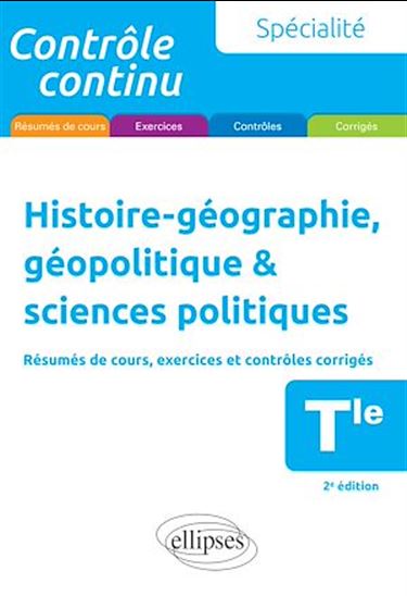 Spécialité Histoire-géographie, géopolitique & sciences politiques - Terminale - GILLES MARTINEZ